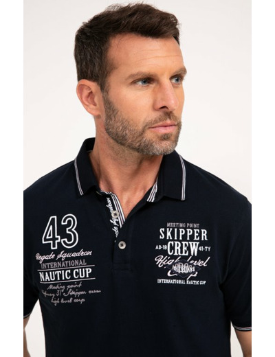 Polo manches courtes Skipper