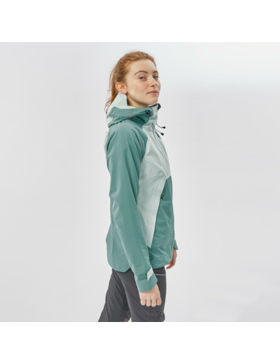 Veste imperméable de randonnée montagne - MH500 - Femme