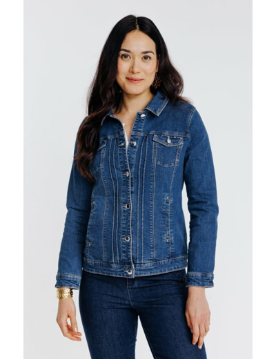 Veste stone en denim