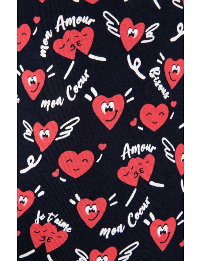 Boxer imprimé coeur