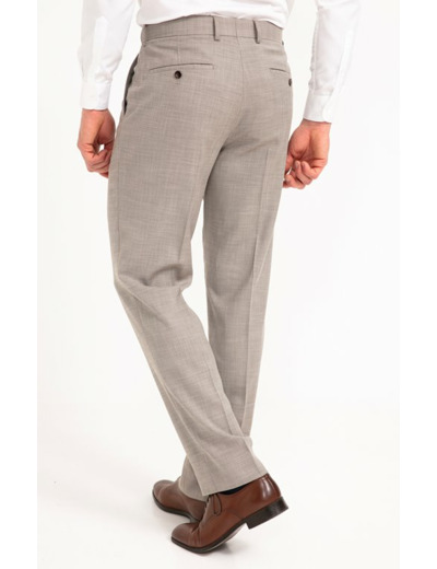 Pantalon de costume confort Tostado