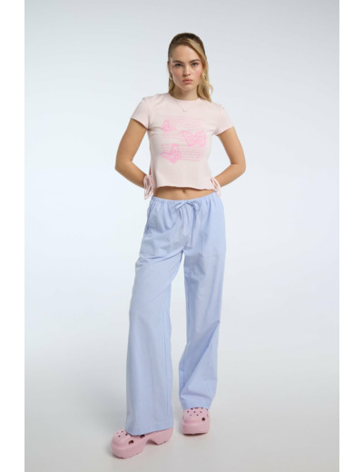 Pantalon en tissu