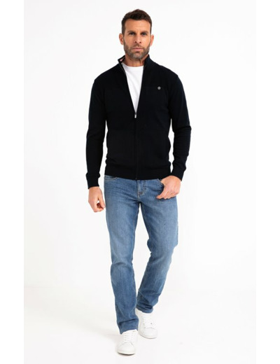 Gilet col montont zippé Basil