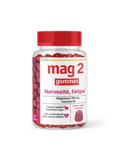Mag 2 Gommes Framboise Pot De 45
