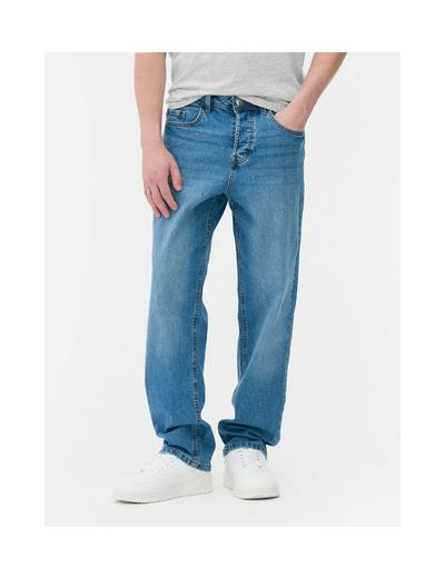 Jean décontracté à taille haute