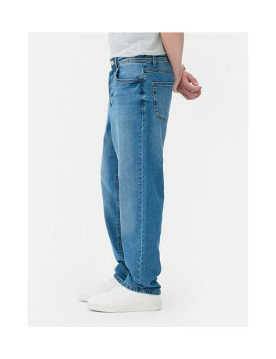 Jean décontracté à taille haute