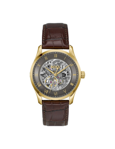 Montre automatique Homme Principle skeleton Argenté