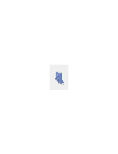 Lot de 2 paires de chaussettes bleues ou écrues pour garçons