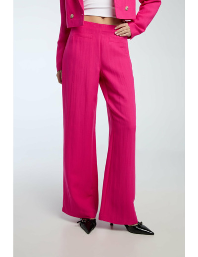 Pantalon à jambe large