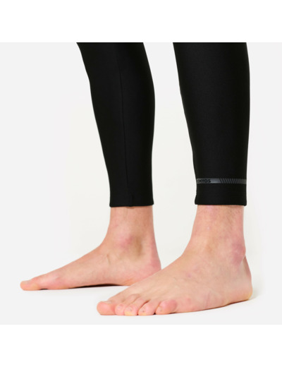 Legging de MMA homme, noir et jaune