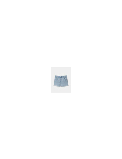 Short en jean pour fille avec broderie florale