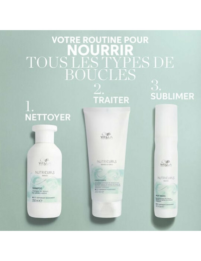 Spray nourrissant pour cheveux ondulés Milky Waves Nutricurls