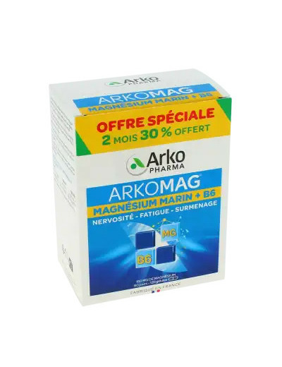 Arkomag Magnésium B6 120 Gélules