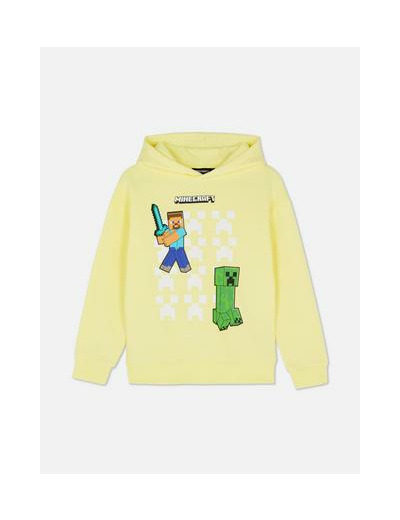 Sweat à capuche à motif Minecraft