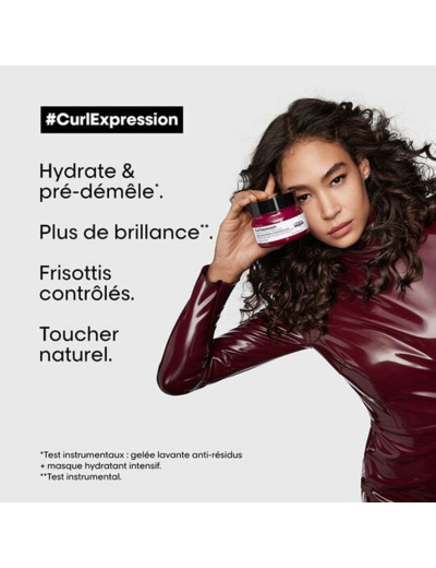 Masque hydratant intensif pour cheveux bouclés Curl Expression 500ml