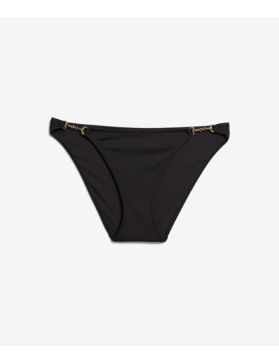Culotte bikini bas de maillot détails bijoux