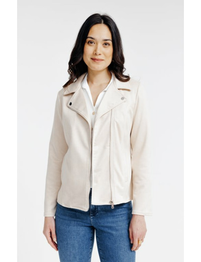 Perfecto non doublé en suédine