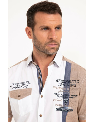 Chemise manches courtes Trady