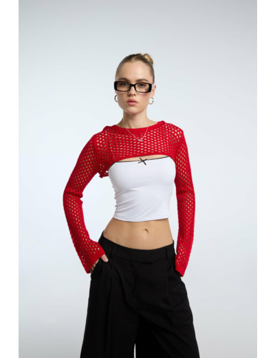 Pull croisé
