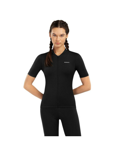 Maillot vélo manches courtes femme