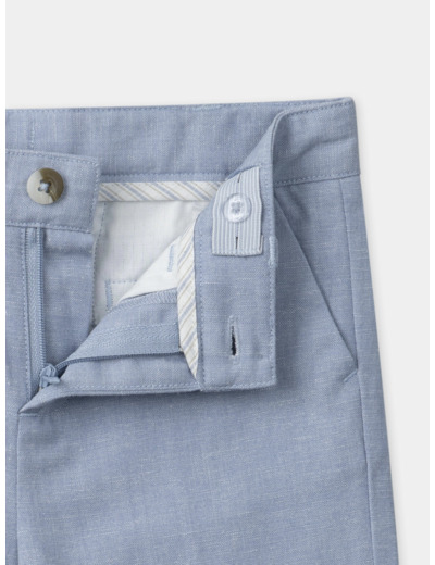 Pantalon de costume bleu