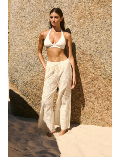 Pantalon avec coton,Pantalon avec coton;${refinementColor}