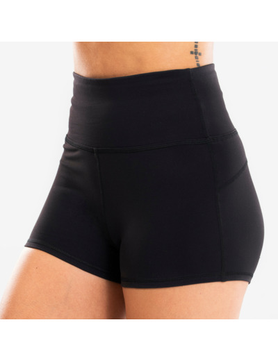 Short de danse moderne moulant noir femme