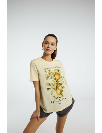 T-Shirt avec impression
