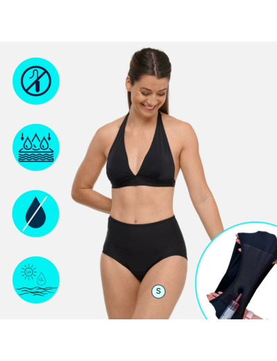 Bas de Maillot de Bain Menstruel | Femme & Ado | Flux Moyen | Naya