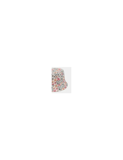 Bonnet réversible à imprimé floral ou rayé pour filles