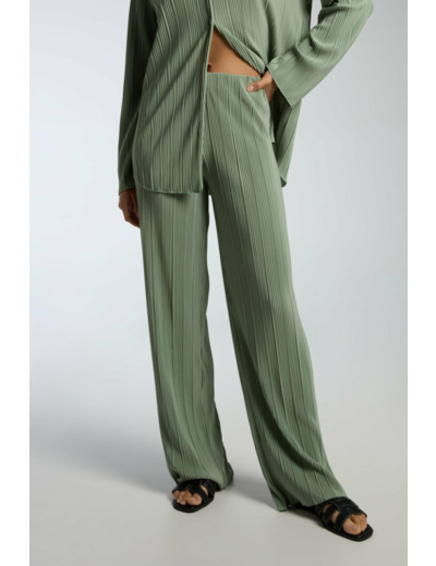 Pantalon à jambe large