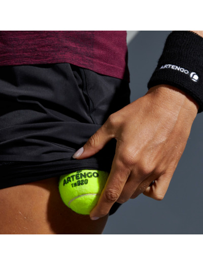 Short tennis light 2 en 1 femme - Light 900 noir
