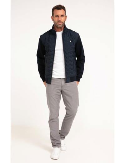 Gilet manches longues Marin