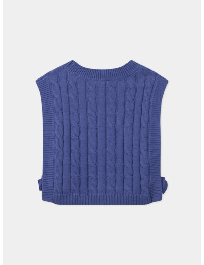 Pull Torsadé sans manches