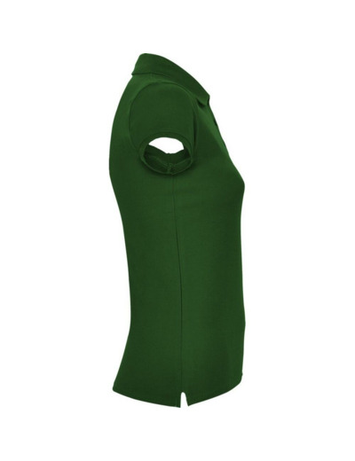 Polo STAR Femme (Vert Bouteille)