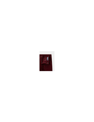 Pantalon en velours bordeaux pour garçon