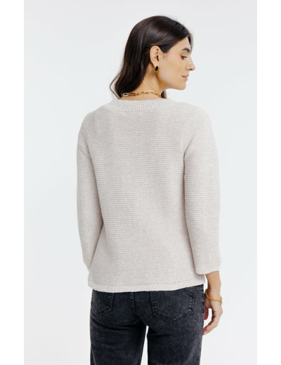 Cardigan maille fantaisie