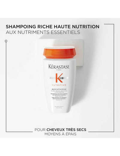 Bain satin riche Nutritive 250 ml
