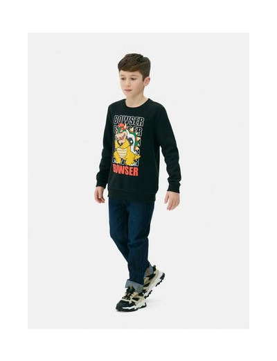 Sweat-shirt graphique Super Mario Bowser