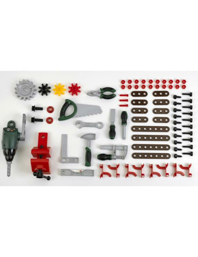 ETABLI ATELIER BOSCH 77 ACCESSOIRES ET PERCEUSE À COLONNE