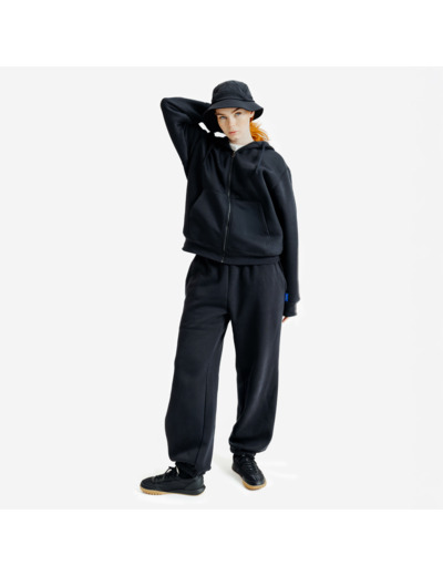 Sweat zippé mixte, Elementals, noir
