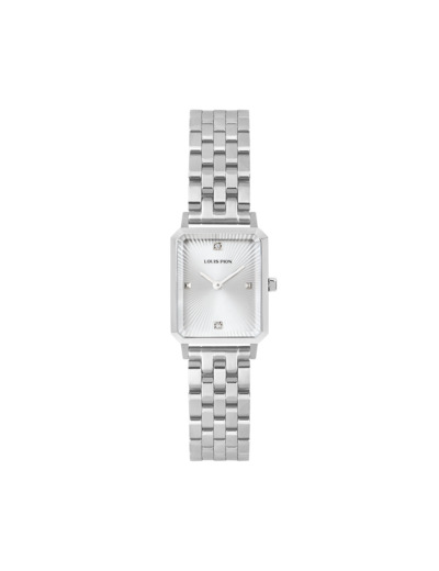 Montre quartz Femme Charlotte Argenté