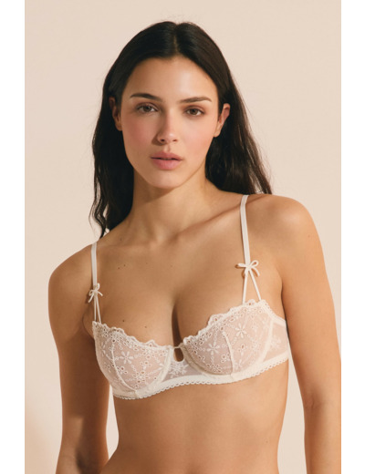 Soutien-gorge N.9 - Balconnet avec broderie,Soutien-gorge N.9 - Balconnet avec broderie;${refinementColor}