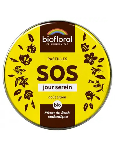 Biofloral Sos Secours Pastilles Bio Boîte De 50 G