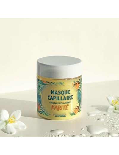Masque capillaire au beurre de karité 750ml