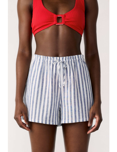 Short de plage à nouer