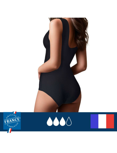 Maillot de bain menstruel 1 pièce Classique Ado - Flux Plus