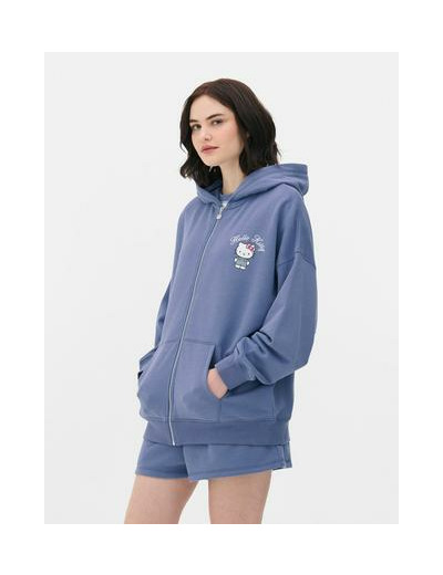 Sweat à capuche zippé Hello Kitty