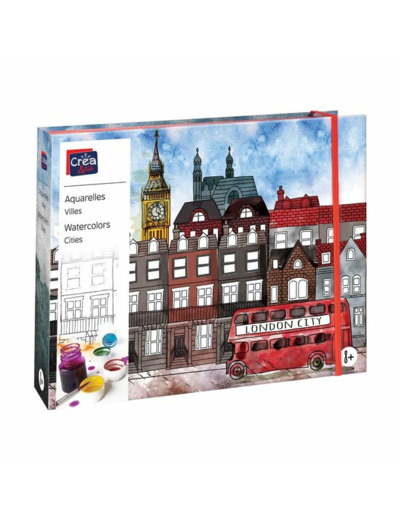 AQUARELLE JOLIES VILLES