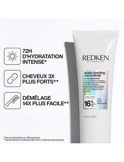 Masque liquide 5 minutes Acidic Bonding Concentrate